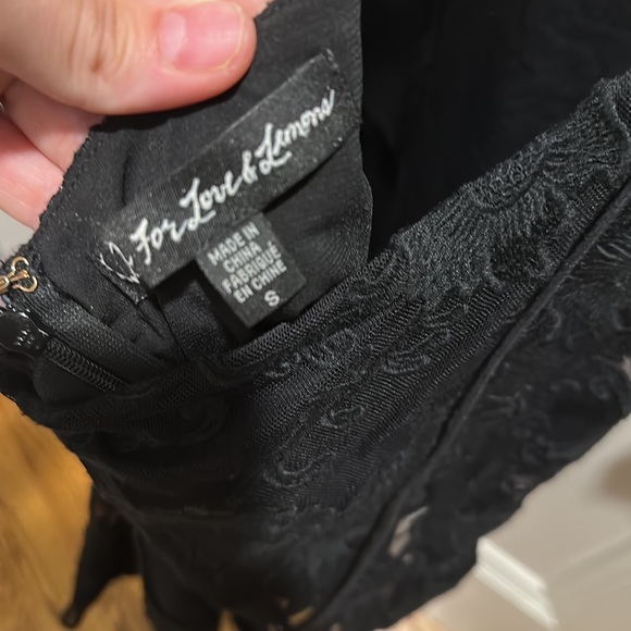 For Love and Lemons Lace Pattern Mini Dress - Picture 4 of 5